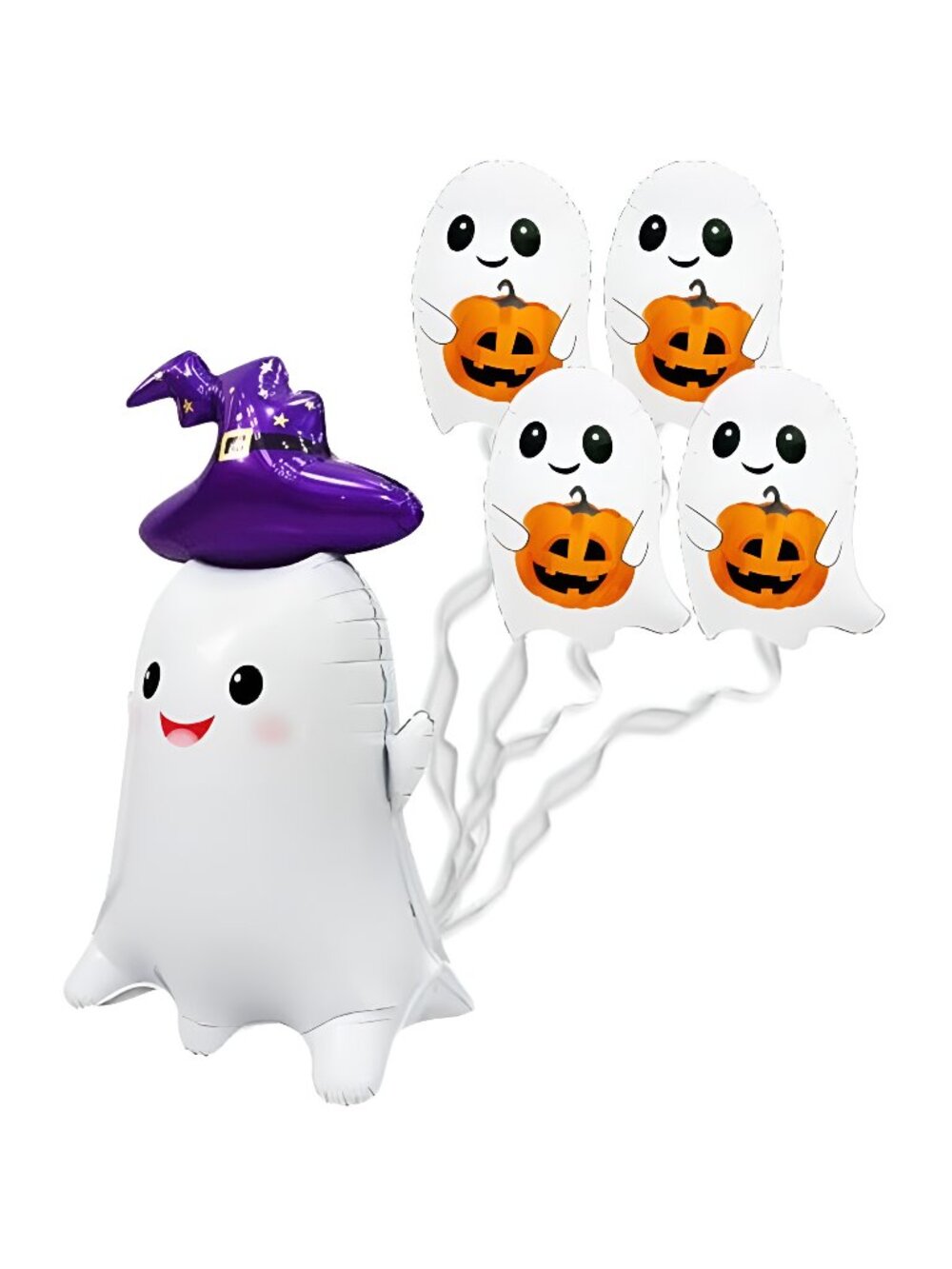 Halloween Balloons Ghosts Balloons for Halloween Party Decorations